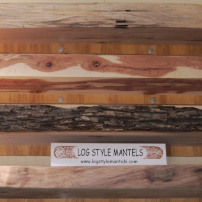 Incline Log Style Mantels